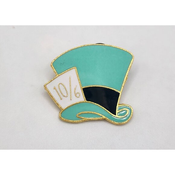 Disney Pin Trading- Mad Hatter - Alice in Wonderland - Top Hat 2012 - Picture 1 of 2